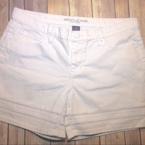 🦋DKNY White Bleecker Shorts, 8
